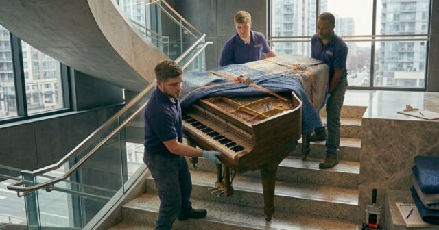 How Piano Movers Safely Transport Upright and Grand Pianos